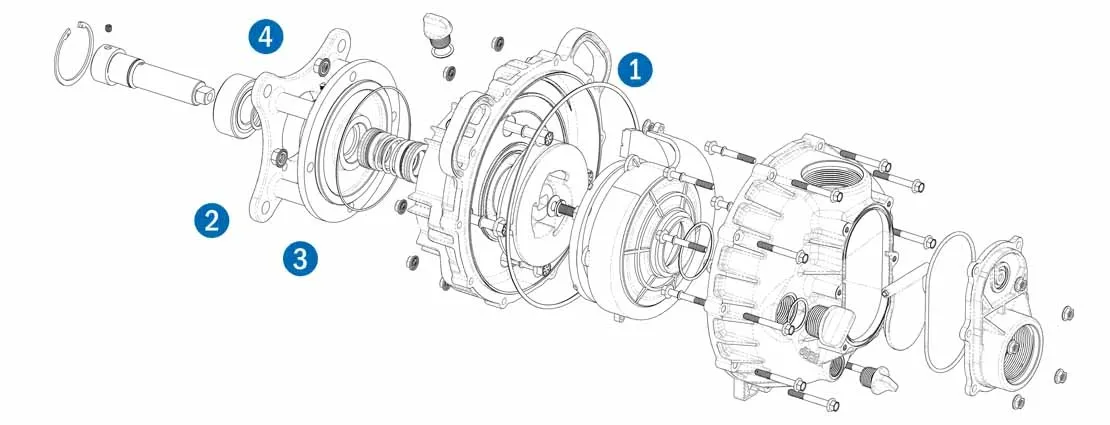 John Blue 2 inch poly pump breakdown